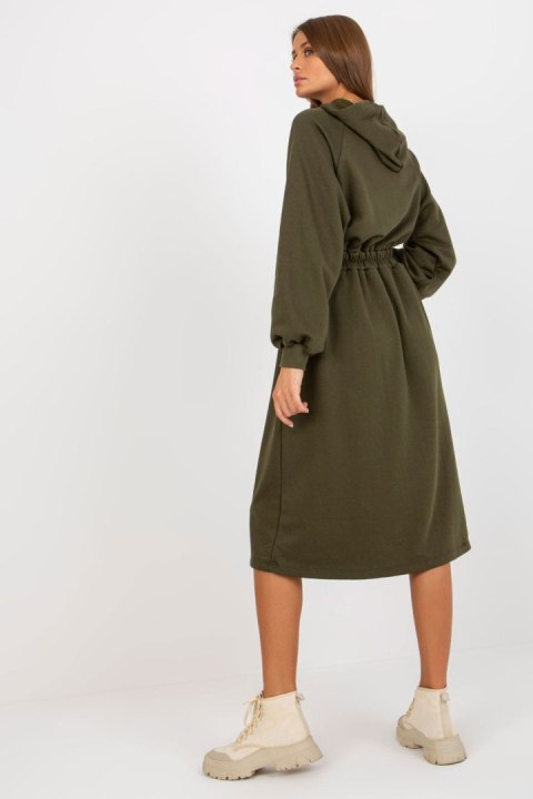 Sukienka Model RV-SK-8336.12P Khaki - Relevance Relevance Sukienka Model RV-SK-8336.12P Khaki - Relevance Relevance