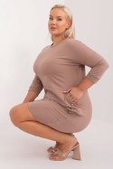 Sukienka Model RV-SK-9390.32 Dark Beige - Relevance Relevance
