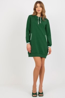 Sukienka Model RV-TU-8379.46 Dark Green - Relevance Relevance