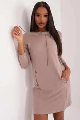 Sukienka Model RV-TU-9070.47 Dark Beige - Relevance Relevance