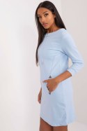 Sukienka Model RV-TU-9070.47 Light Blue - Relevance Relevance Sukienka Model RV-TU-9070.47 Light Blue - Relevance Relevance