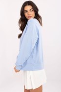 Bluza Damsk aModel MI-BZ-M741.24 Light Blue - Italy Moda Italy Moda Bluza Damsk aModel MI-BZ-M741.24 Light Blue - Italy Moda Italy Moda