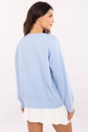 Bluza Damsk aModel MI-BZ-M741.24 Light Blue - Italy Moda Italy Moda Bluza Damsk aModel MI-BZ-M741.24 Light Blue - Italy Moda Italy Moda