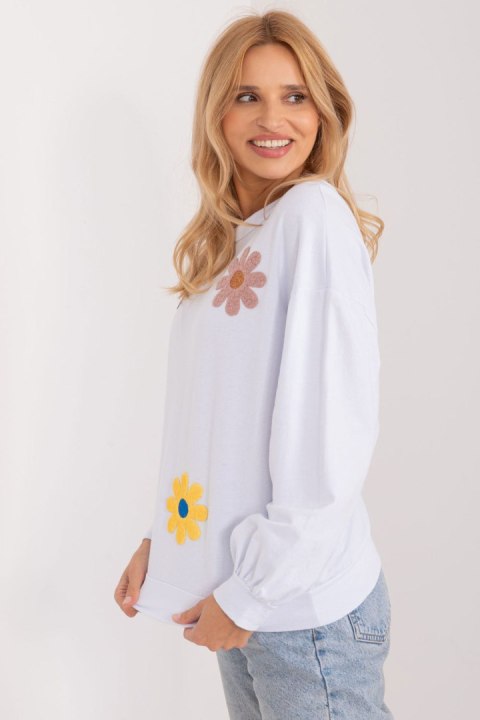 Bluza Damska Model DHJ-BZ-8856.39 White - Italy Moda Italy Moda Bluza Damska Model DHJ-BZ-8856.39 White - Italy Moda Italy Moda