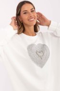 Bluza Damska Model MI-BL-271594.85 Ecru - Italy Moda Italy Moda Bluza Damska Model MI-BL-271594.85 Ecru - Italy Moda Italy Moda