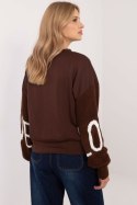 Bluza Damska Model MI-BL-M5975.26P Brown - Italy Moda Italy Moda Bluza Damska Model MI-BL-M5975.26P Brown - Italy Moda Italy Moda