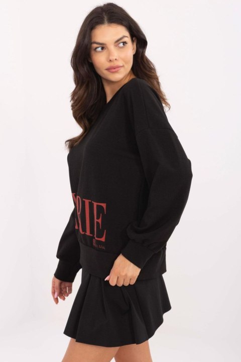 Bluza Damska Model MI-BZ-M741.24 Black - Italy Moda Italy Moda Bluza Damska Model MI-BZ-M741.24 Black - Italy Moda Italy Moda