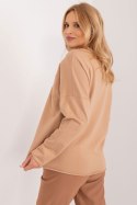 Bluzka Model DHJ-BZ-6679.22 Beige - Italy Moda Italy Moda Bluzka Model DHJ-BZ-6679.22 Beige - Italy Moda Italy Moda