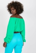 Bluzka Model DHJ-BZ-6816.57 Green - Italy Moda Italy Moda Bluzka Model DHJ-BZ-6816.57 Green - Italy Moda Italy Moda
