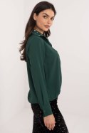 Koszula Damska Model DHJ-KS-15260.96 Dark Green - Italy Moda Italy Moda