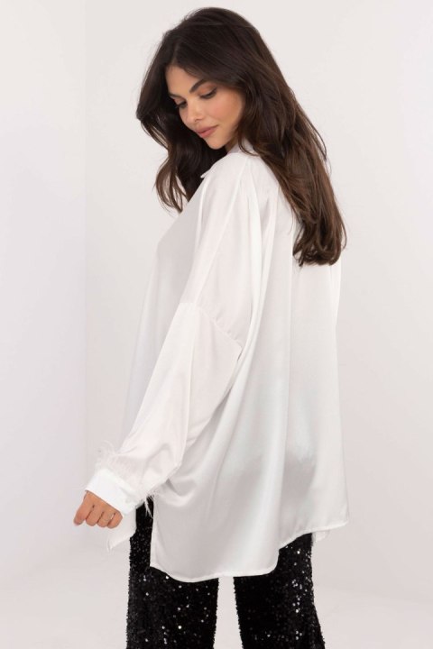 Koszula Damska Model DHJ-KS-16879.37 White - Italy Moda Italy Moda Koszula Damska Model DHJ-KS-16879.37 White - Italy Moda Italy Moda