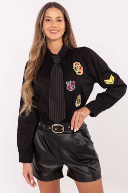 Koszula Damska Model DHJ-KS-20168.08P Black - Italy Moda Italy Moda