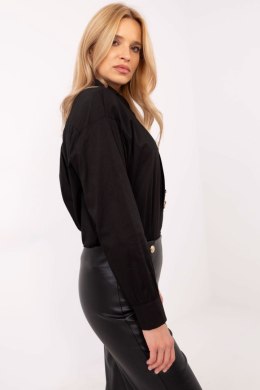 Koszula Damska Model DHJ-KS-9213-1.77P Black - Italy Moda Italy Moda
