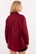 Koszula Damska Model DHJ-KS-9213-1.77P Bordo - Italy Moda Italy Moda Koszula Damska Model DHJ-KS-9213-1.77P Bordo - Italy Moda Italy Moda
