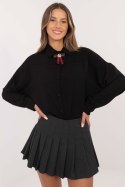 Koszula Damska Model MI-KS-61523.60P Black - Italy Moda Italy Moda