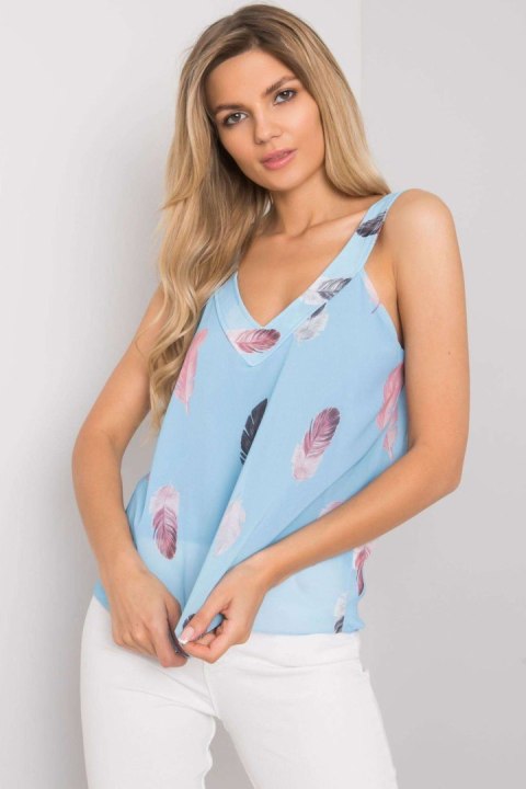 Koszulka Top Model DHJ-TP-13327.06P Light Blue - Italy Moda Italy Moda Koszulka Top Model DHJ-TP-13327.06P Light Blue - Italy Moda Italy Moda
