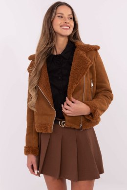 Kurtka Damska Model MI-KR-21848.71 Light Brown - Italy Moda Italy Moda