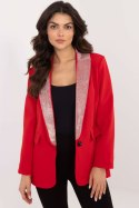 Marynarka Model DHJ-MA-19926.85P Red - Italy Moda Italy Moda Marynarka Model DHJ-MA-19926.85P Red - Italy Moda Italy Moda
