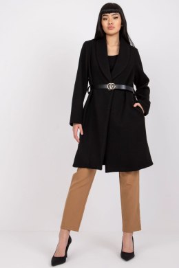 Płaszcz Damski Model DHJ-PL-2861.91 Black - Italy Moda Italy Moda