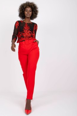 Spodnie Damskie Model DHJ-SP-12787.21X Red - Italy Moda Italy Moda