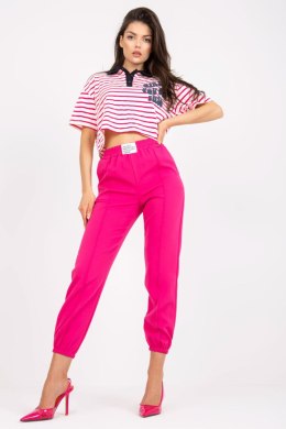 Spodnie Damskie Model DHJ-SP-15832.64 Fuksja - Italy Moda Italy Moda