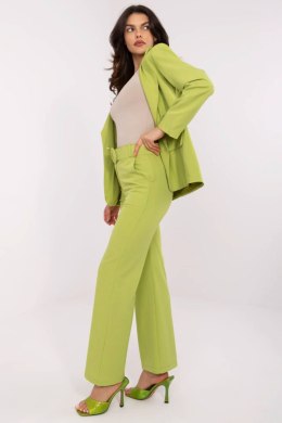 Spodnie Damskie Model DHJ-SP-18737.08 Limonka - Italy Moda Italy Moda
