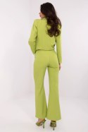 Spodnie Damskie Model DHJ-SP-18737.08 Limonka - Italy Moda Italy Moda