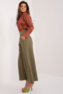 Spodnie Damskie Model DHJ-SP-7723.09 Khaki - Italy Moda Italy Moda