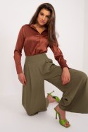 Spodnie Damskie Model DHJ-SP-7723.09 Khaki - Italy Moda Italy Moda Spodnie Damskie Model DHJ-SP-7723.09 Khaki - Italy Moda Italy Moda