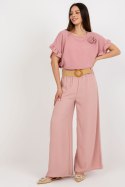 Spodnie Damskie Model DHJ-SP-8387.57 Light Pink - Italy Moda Italy Moda Spodnie Damskie Model DHJ-SP-8387.57 Light Pink - Italy Moda Italy Moda
