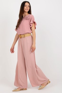 Spodnie Damskie Model DHJ-SP-8387.57 Light Pink - Italy Moda Italy Moda