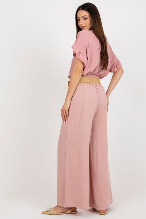 Spodnie Damskie Model DHJ-SP-8387.57 Light Pink - Italy Moda Italy Moda Spodnie Damskie Model DHJ-SP-8387.57 Light Pink - Italy Moda Italy Moda