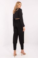 Spodnie Dresowe Model MI-SP-61700.80P Black - Italy Moda Italy Moda Spodnie Dresowe Model MI-SP-61700.80P Black - Italy Moda Italy Moda