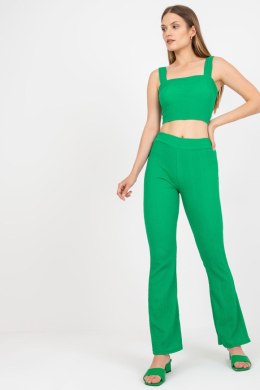 Spodnie Komplet Model DHJ-KMPL-15828 Green - Italy Moda Italy Moda