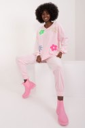 Spodnie Komplet Model DHJ-KMPL-8655.05 Light Pink - Italy Moda Italy Moda