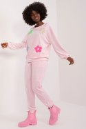 Spodnie Komplet Model DHJ-KMPL-8655.05 Light Pink - Italy Moda Italy Moda