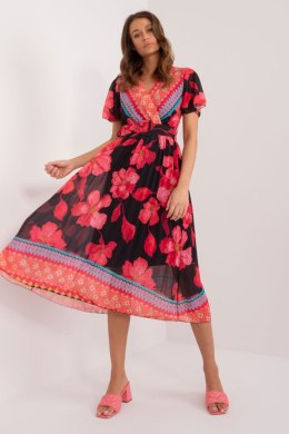 Sukienka Model DHJ-SK-11331-5.19 Black/Red - Italy Moda Italy Moda
