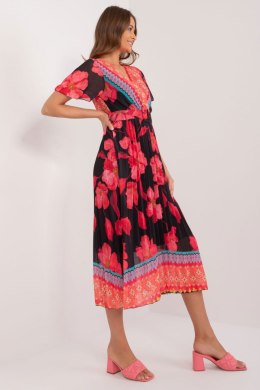 Sukienka Model DHJ-SK-11331-5.19 Black/Red - Italy Moda Italy Moda