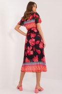 Sukienka Model DHJ-SK-11331-5.19 Black/Red - Italy Moda Italy Moda Sukienka Model DHJ-SK-11331-5.19 Black/Red - Italy Moda Italy Moda