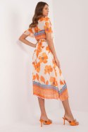 Sukienka Model DHJ-SK-11331-5.19 Orange - Italy Moda Italy Moda Sukienka Model DHJ-SK-11331-5.19 Orange - Italy Moda Italy Moda