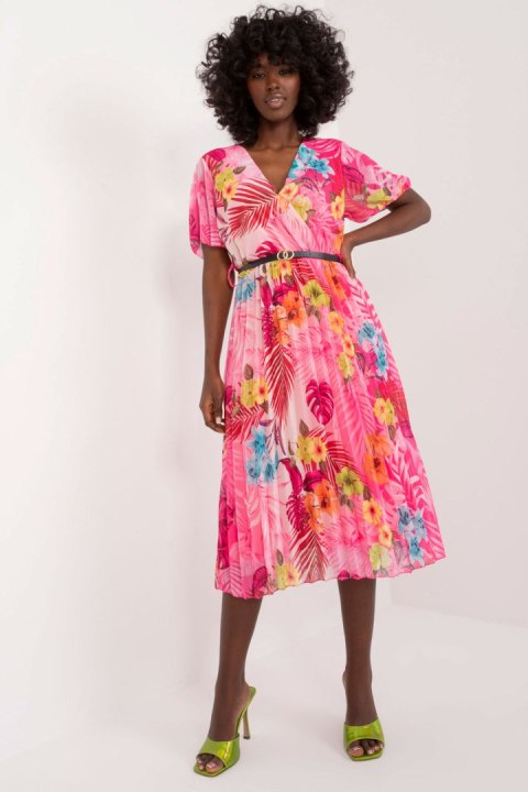 Sukienka Model DHJ-SK-13162-4.32 Pink - Italy Moda Italy Moda Sukienka Model DHJ-SK-13162-4.32 Pink - Italy Moda Italy Moda