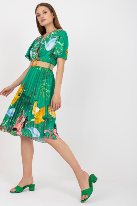 Sukienka Model DHJ-SK-15817.32 Green - Italy Moda Italy Moda Sukienka Model DHJ-SK-15817.32 Green - Italy Moda Italy Moda