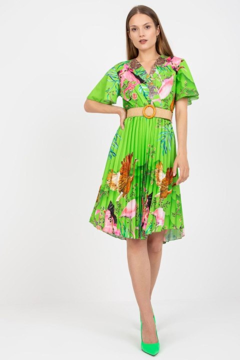 Sukienka Model DHJ-SK-15817.32 Light Green - Italy Moda Italy Moda Sukienka Model DHJ-SK-15817.32 Light Green - Italy Moda Italy Moda
