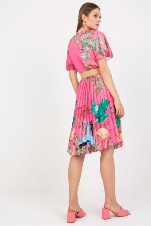 Sukienka Model DHJ-SK-15817.32 Pink - Italy Moda Italy Moda Sukienka Model DHJ-SK-15817.32 Pink - Italy Moda Italy Moda
