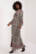 Sukienka Model DHJ-SK-16656.13X Black/Beige - Italy Moda Italy Moda Sukienka Model DHJ-SK-16656.13X Black/Beige - Italy Moda Italy Moda