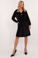 Sukienka Model DHJ-SK-19890.86P Black - Italy Moda Italy Moda Sukienka Model DHJ-SK-19890.86P Black - Italy Moda Italy Moda