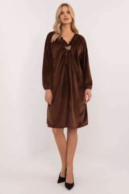 Sukienka Model DHJ-SK-19890.86P Brown - Italy Moda Italy Moda