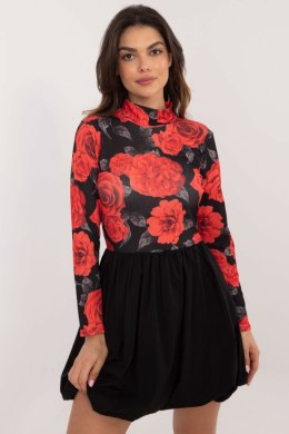 Sukienka Model DHJ-SK-19959.35 Black/Red - Italy Moda Italy Moda