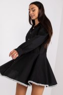 Sukienka Model DHJ-SK-6801.63P Black - Italy Moda Italy Moda Sukienka Model DHJ-SK-6801.63P Black - Italy Moda Italy Moda