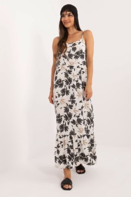 Sukienka Model DHJ-SK-7772.25 White/Black - Italy Moda Italy Moda